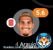 Real Madrid must have paid the ref to give Araujo a red card