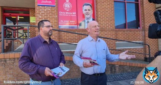 It's an honour to walk the streets of #Kogarah with this man. His commitment to #GamblingReform is unrelenting. Change is in the air!   @TimCostello #auspol #NSWpol #NSWvotes