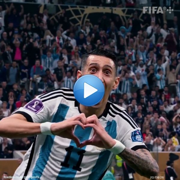 La final de Angelito Di Mar&iacute;a ante Francia.   Hoy, hace 8 meses. La rompi&oacute; toda.