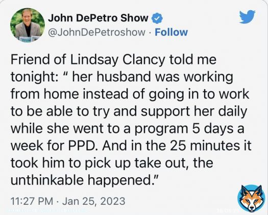 My heart really hurts for Lindsay, her family, my alumni friends. Postpartum is no joke. She was getting help. Hold your kids closer today  #LHHS #lindsayclancy #lindsaymusgrove #MentalHealthMatters