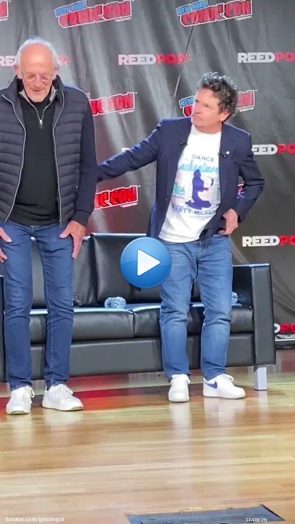 If you were a teenager in 1985, then Michael J. Fox was your guy. Marty McFly in Back to the Future is the coolest teenager in cinema history. Watching him hug Christopher Lloyd like this is so beautiful.  #BackToTheFuture #MichaelJFox