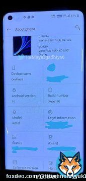 Leaked Screenshot Of Oneplus 8 About Page On Android  6.55' 90Hz Fluid Amoled 48+16+2MP Camera IN2019 Model Number  #oneplus #oneplus8 #oneplus8pro #oneplus8lite #oneplus8series #oneplusconceptone#oneplus7tpro #pocox2 #oneplus7series #galaxys20plus ##techdaily