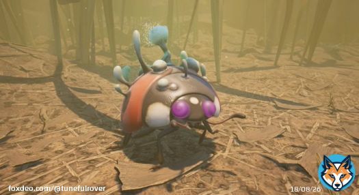 Ladybirds infected with fungi are in @GroundedTheGame! Looks like some Laboulbeniales combined with a pinch of Ophiocordyceps.