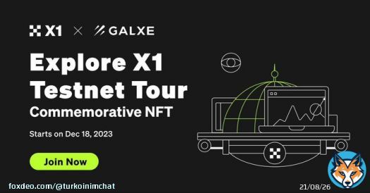 X1 Testnet Airdrop  X1 Okxin Yeni Kurduğu Ağdır  4 Farklı Nft Dağıtacak   Kayıt Link=   Okx C&uuml;zdan Bağla  Sosyal Medya G&ouml;revleri Tamamla Get Okb G&ouml;revinde Okx Wallet Eth Adresine Test Tokeni Talep Et #airdrop #kripto #&ccedil;ekilis #btc    #ethShow more