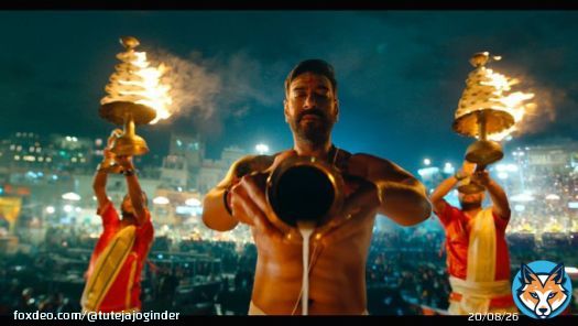 Celebrating the auspicious day of #Mahashivratri, #AjayDevgn shared his experience of shooting an aarti sequence at the luminous Ganga ghat.