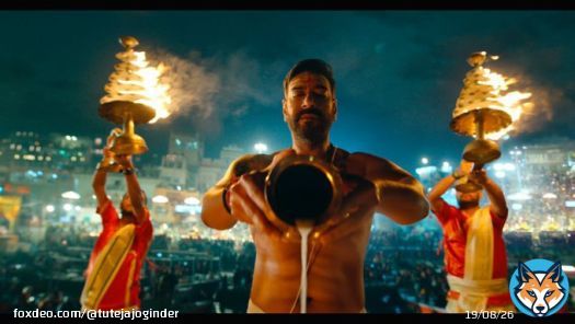 Celebrating the auspicious day of #Mahashivratri, #AjayDevgn shared his experience of shooting an aarti sequence at the luminous Ganga ghat.