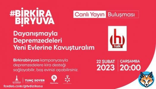We will be fine together. You can also support families who lost their homes in the earthquake, either by opening their homes or by providing rent support.  Biz birlikte iyi olacağız. Deprem'de evlerini kaybeden ailelere ister yuva ister kira desteğii olun #BirKiraBirYuva