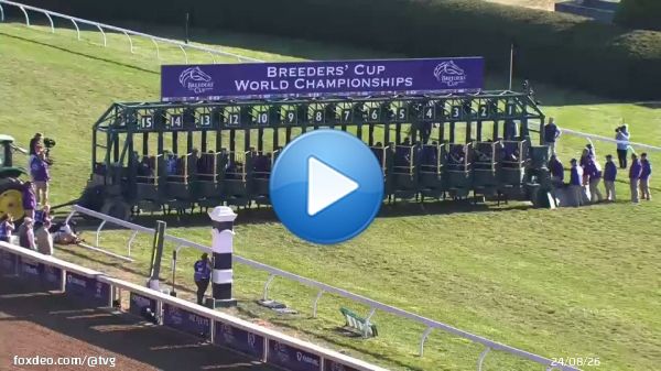 The 2022 Breeders' Cup Juvenile Fillies Turf (G1) is won by #10 MEDITATE (Ire) under Ryan Moore for Aidan O'Brien. Another winner by No Nay Never.  The Juvenile is up next! Watch on @FanDuelTV.