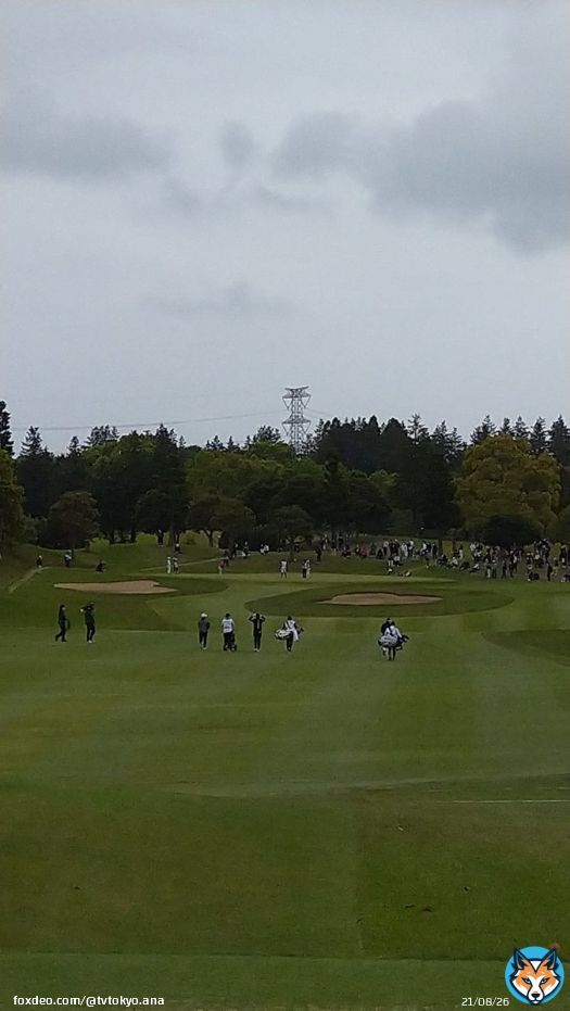 女子ゴルフツアー、パナソニックオープンレディース最終日！！ 強風の中、優勝争いが白熱しています！ 久々優勝を目指すテレサ・ルー選手か？西郷真央選手の今季４勝目か？高橋彩華選手の連勝か？ このあと４時からです！