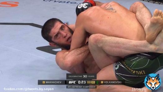 Volk made Islam check the clock for dear life   #UFC284