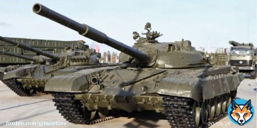 Як заявили пропагандисти, у одного з&nbsp;їхніх Т-72, які перебували на&nbsp;ремонті, &laquo;здетонував боєкомплект&raquo;