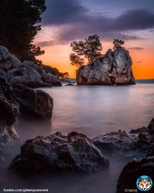 Such a magic moment in #brela #croatia  #visitbrela #brelacroatia #brelative #puntarata #kroatien #hrvatska