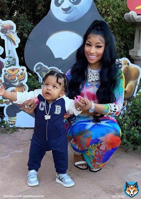 Something about that Mother Glow These 2 Queens Got after their First Born  @NICKIMINAJ @IGGYAZALEA