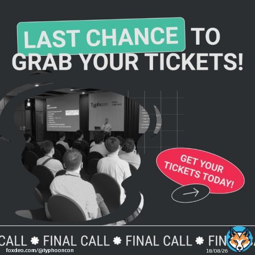 TyphoonCon 2023 conference tickets are almost sold out! Don&rsquo;t miss out on the best All Offensive Security Conference in Asia.