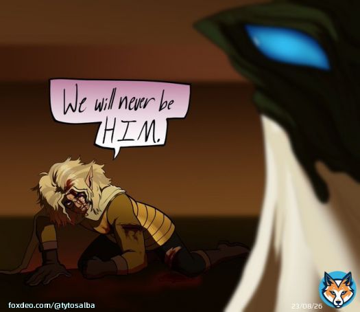 BLOOD TW // Most of the grimwalkers found out the truth at some point or another. Jasper tried to do something about it. Ten years he spent, planning to kill him. He was so close. #TOH #tohfanart #JasperGG #emperorbelos