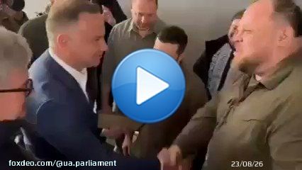 \ud83c\uddfa\ud83c\udde6 \ud83e\udd1d \ud83c\uddf5\ud83c\uddf1 The President of #Poland @AndrzejDuda was presented with the world-famous stamp from '@ukrposhta' with the message to the 'russian warship'!  \ud83d\udc47 #StandWithUkraine