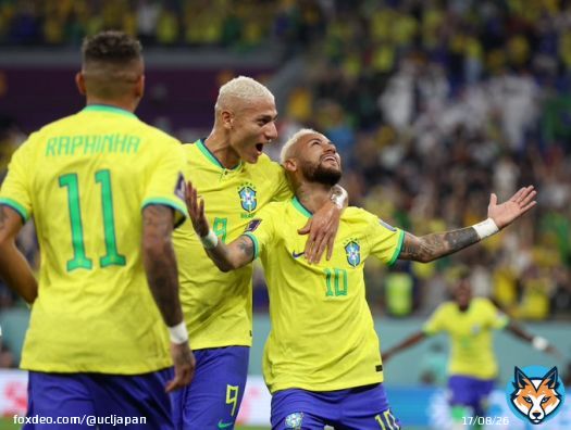 ネイマールが復帰したブラジル代表がベスト8へ！  #UCL