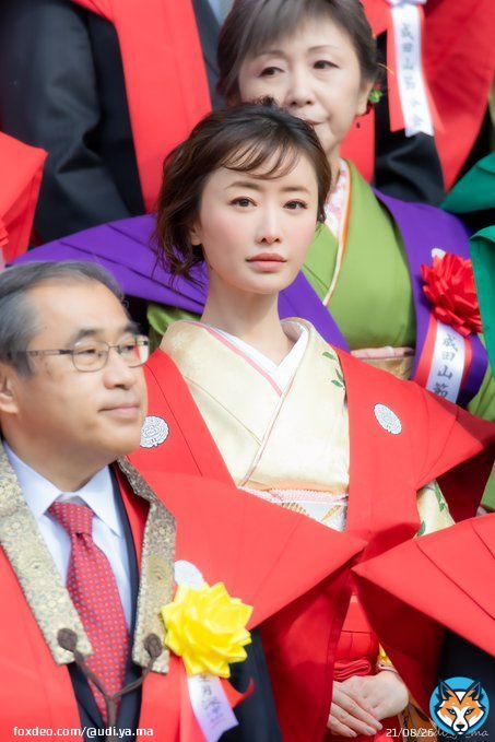 2023.2.3 成田山節分会 特別追儺豆まき式＠成田山新勝寺(千葉) 大河ドラマ『どうする家康』出演者より 女大鼠役　松本まりかさん  まりか様ぁぁぁぁああああ！！！！  #松本まりか #成田山節分会 #成田山新勝寺 #どうする家康 #節分
