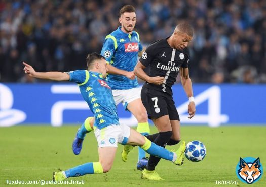One bit of bad news for Paris: Napoli now have the head-to-head advantage (due to away goals). If the two teams finish level on points, Napoli will be ahead.   #NAPPSG #UCL