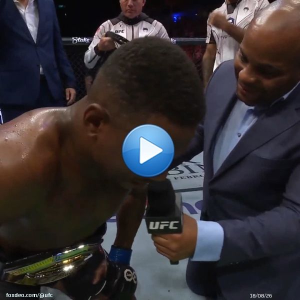 'Anything is possible!'  Jamahal Hill overcome with emotion after achieving his dream  #UFC283