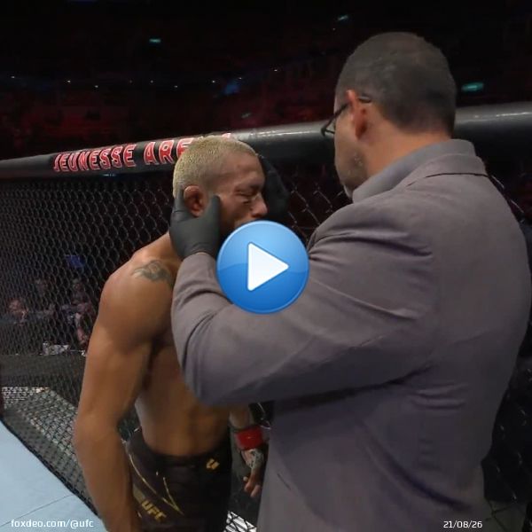 IT'S ALL OVER! The doctor has called a stop between rounds due to a Figueiredo eye injury  Brandon leaves #UFC283 with a TKO victory and the title!