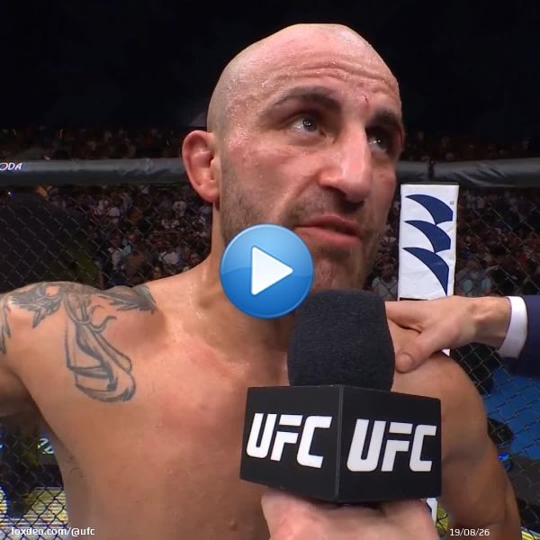 Volk is coming back and will be better than ever!  Nothing but class from @AlexVolkanovski after our #UFC284 main event