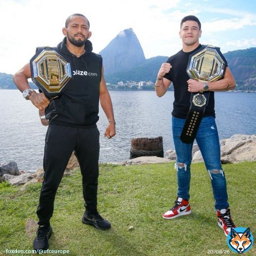 WE GO AGAIN!!   Deiveson Figueiredo vs Brandon Moreno 4 at #UFC283 Saturday in Brazil!