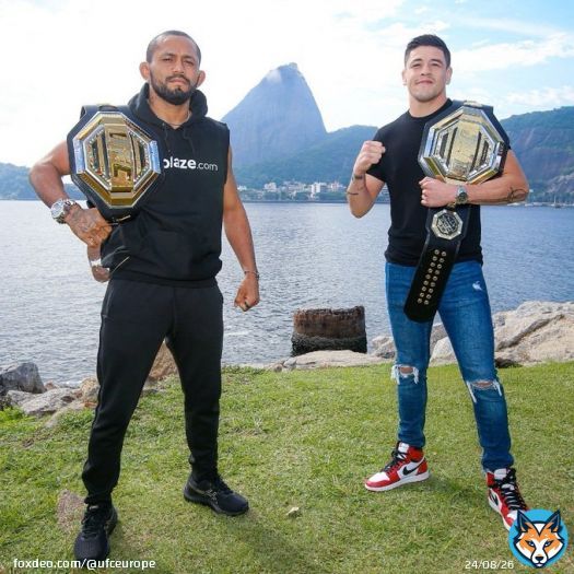 WE GO AGAIN!!   Deiveson Figueiredo vs Brandon Moreno 4 at #UFC283 Saturday in Brazil!