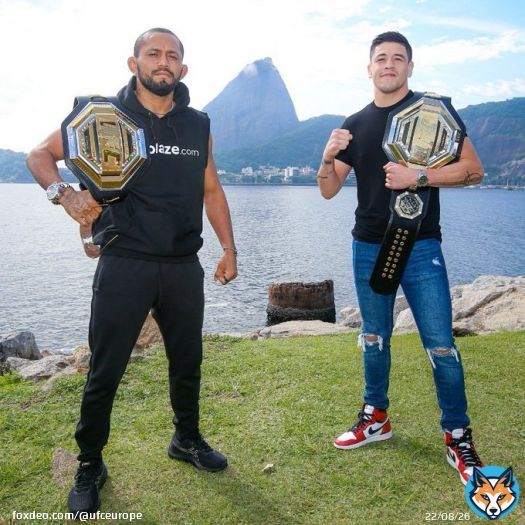 WE GO AGAIN!!   Deiveson Figueiredo vs Brandon Moreno 4 at #UFC283 Saturday in Brazil!