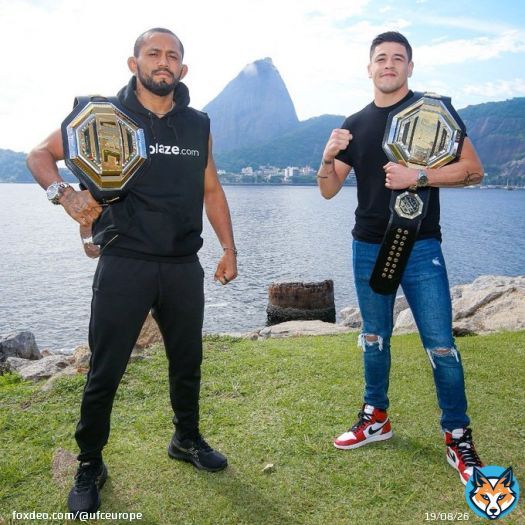WE GO AGAIN!!   Deiveson Figueiredo vs Brandon Moreno 4 at #UFC283 Saturday in Brazil!