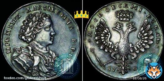 Московія чи Росія? 1707 р. 'Московский рубль', а не 'российский' #RussiaInc #Moscovia #Moskovia #Russia