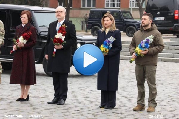 Lviv. Volodymyr Zelensky visited our defenders who, in particular, fought in the Bakhmut area.  Ukrainian President also met with the President of Latvia.