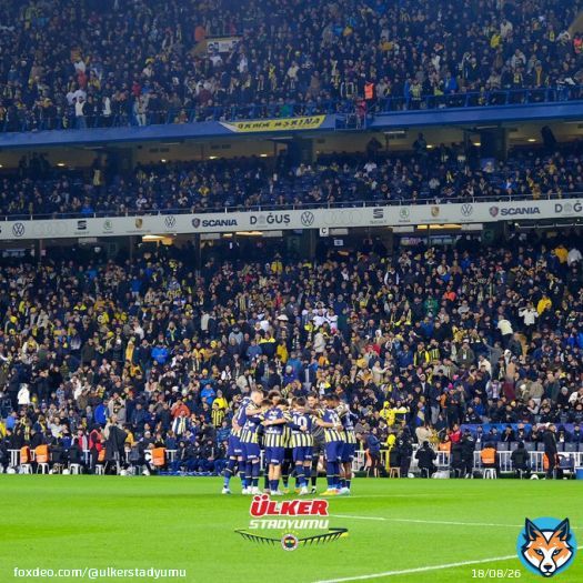 #Evimiz&Uuml;lkerStadyumu'nda oynanan ma&ccedil;ta Fenerbah&ccedil;e'mizi destekleyen t&uuml;m taraftarlarımıza teşekk&uuml;rler.   Galibiyetimizden kareler sizlerle   #FBvKAS #Fenerbahce #UlkerStadyumu