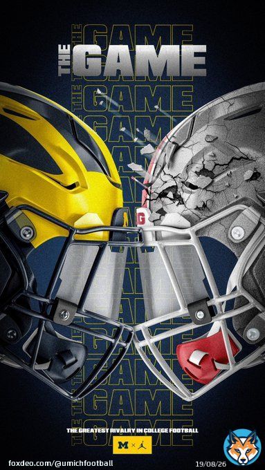 The greatest rivalry in college football  #GoBlue