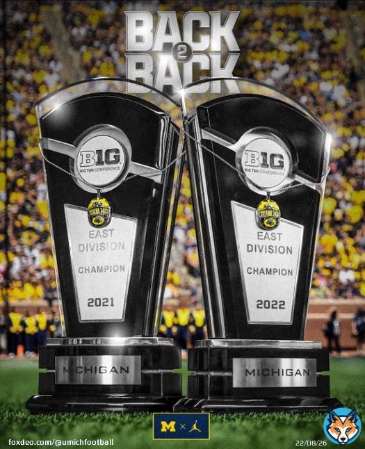 So nice we did it twice  #GoBlue