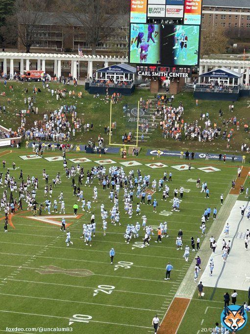 CAROLINA VICTORY! @UNCFootball beats hoos! #GoHeels #GDTBATH #UNCommon