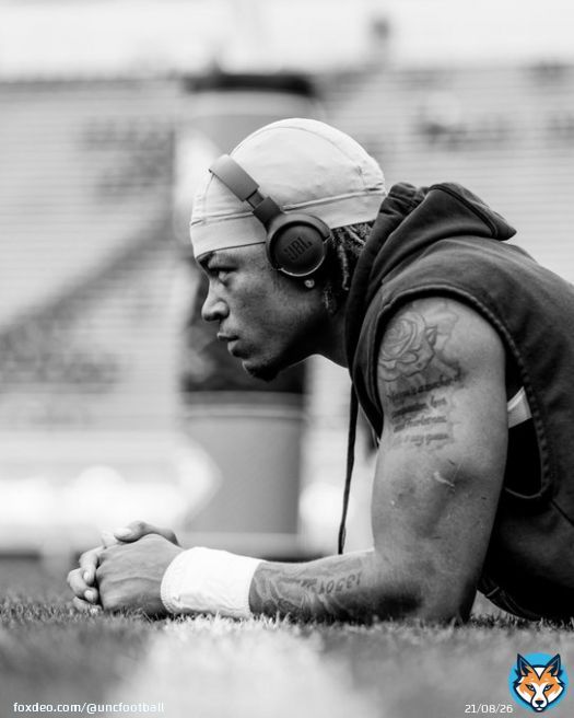 Focused.  #CarolinaFootball  #UNCommon
