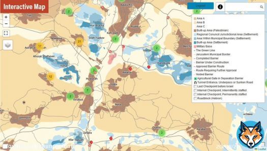 Huwara - surrounded by illegal Israeli settlements (in blue) - protected by a trigger-happy IDF that West Bank Palestinians never voted for.  What could possibly go wrong?  End #IsraeliOccupation. End #IsraeliApartheid.
