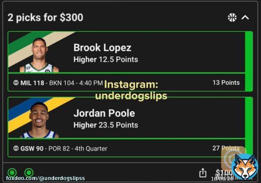 BIG WINSWant to join the Underdog Winners?   we provide special slips &bull;   #PrizePicks #GamblingTwitter #kyrie  #UnderdogFantasy #DFS  #draftkings&nbsp;&nbsp;&nbsp;#nfl&nbsp;#SportsBetting #fanduel&nbsp;#lakers #nba&nbsp;&nbsp;&nbsp;#bron #suns #nhl #esports #mlb #Celtics #LakeShow&nbsp;&nbsp;&nbsp;#sportsbook #NBAPicks #csgo