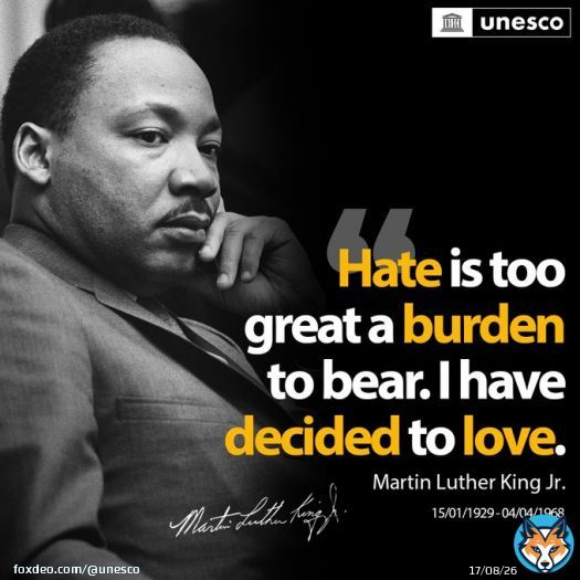 Today we pay tribute to Martin Luther King Jr, born #OnThisDay in 1929. In these unsettling times, his relentless fight for justice resonates more than ever.  Now is the time to do what is right. Stand up for our shared humanity & #FightRacism.  #MLKDay