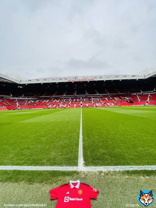 Old Trafford is all set and ready for the UEFA Europa League #MUFC