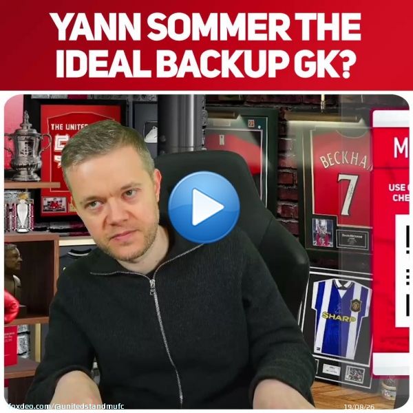 &ldquo;I&rsquo;D BE QUITE HAPPY WITH THAT!&rdquo;   @markgoldbridge says, on the reports of Yann Sommer&rsquo;s potential move to #mufc, he&rsquo;d be a great choice as a backup keeper, and likens it to Sergio Romero.  Would you sign him on a free?