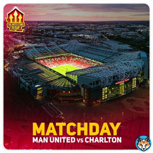 MATCHDAY!   Man United vs Charlton - #CarabaoCup Quarter Final