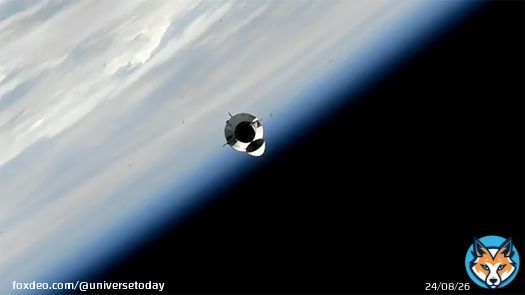 Crew-7 Reaches the International Space Station  By @Nancy_A