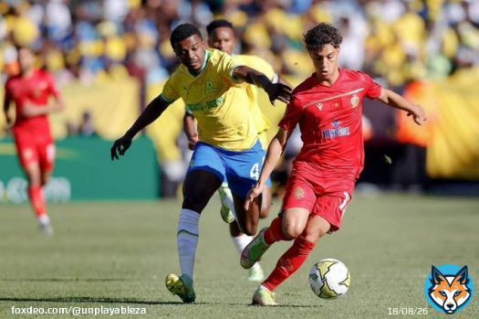 ???????????????????????????? ????????????!!!  Mamelodi Sundowns have failed to reach the #CAFCL final after drawing 2-2 with Wydad at Loftus.  The Moroccans progress to the final on away goals rule.  #CAFCL #UNPLAYABLE