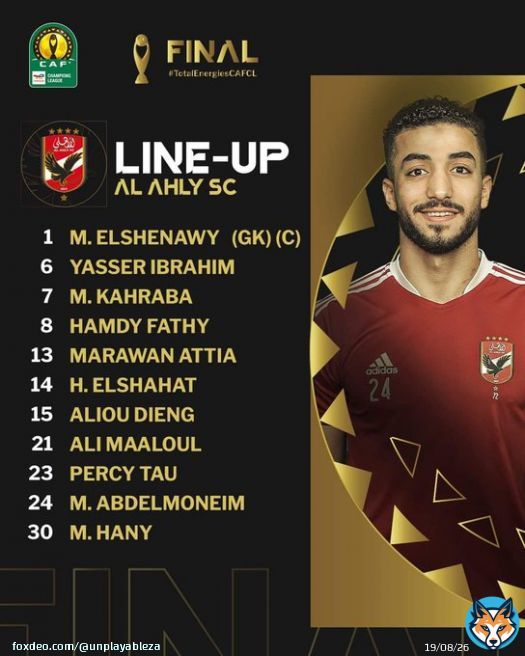 ???????????????? ????????????  Wydad  Al Ahly   21:00  SABC 1  #CAFCLFinal #DimaWydad  #YallaYaAhly #UNPLAYABLE