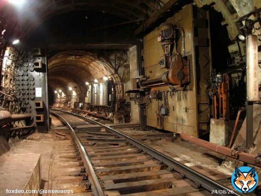 Thinking about those titanic armoured nuclear blast doors built into Soviet metro systems which seal the stations into bunkers in the event of WWIII