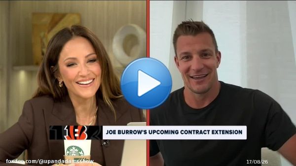 .@RobGronkowski&rsquo;s advice to Joe Burrow on his new contract:  Take a team-friendly deal like Tom Brady and go contend every year.   : @FanDuelTV | @heykayadams