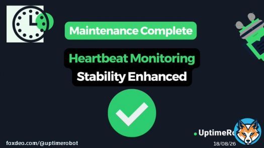 We've successfully migrated our Heartbeat monitoring app to the new server provider!  We didn't encounter any unexpected issues during the migration. However, some users may have received a false positive alert. We apologize for the inconvenience.  CCheers to more reliability!