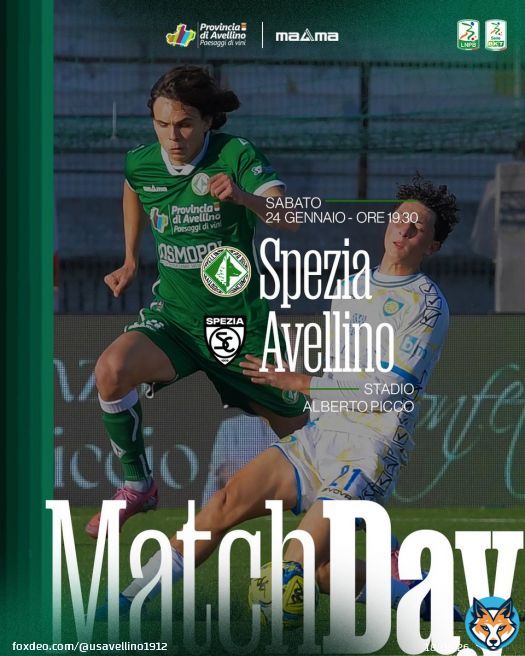 La Spezia (SP) Picco 19:30 Spezia Avellino Diretta Tv (Dazn- LaB Channel) Diretta Pre&Post Gara - Prima Tivvù (Ch. 17 DT) Diretta Radiofonica - Radio Punto Nuovo